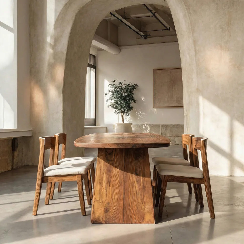 Minimal Architectural Dining Table For Dining Room