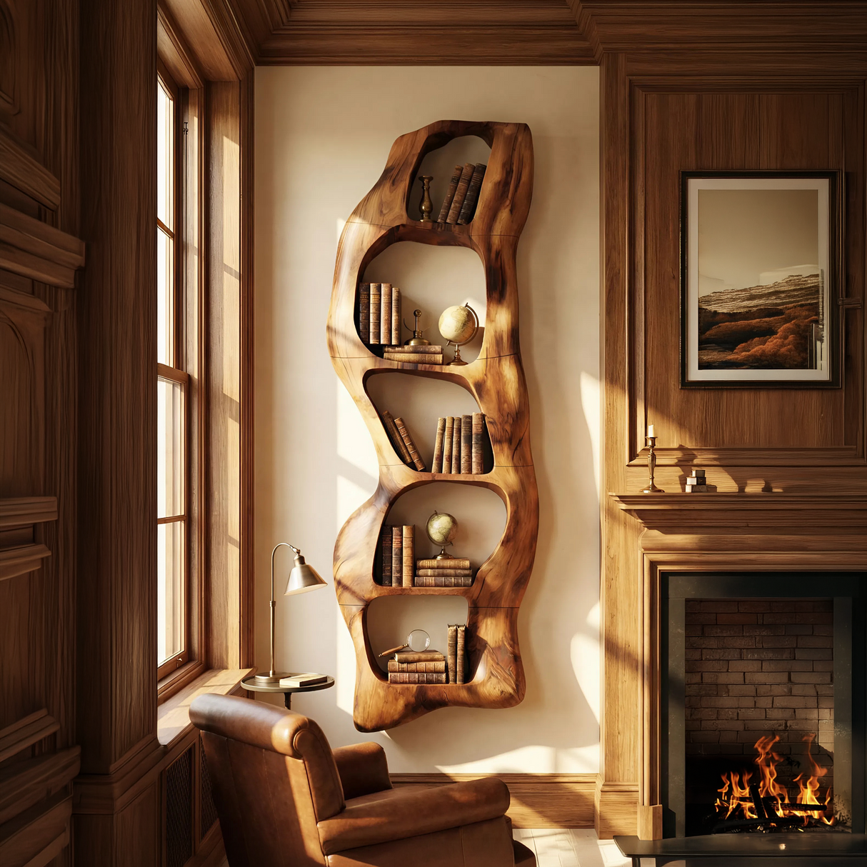 Contemporary Wall Shelf For Bedroom Wall Accent