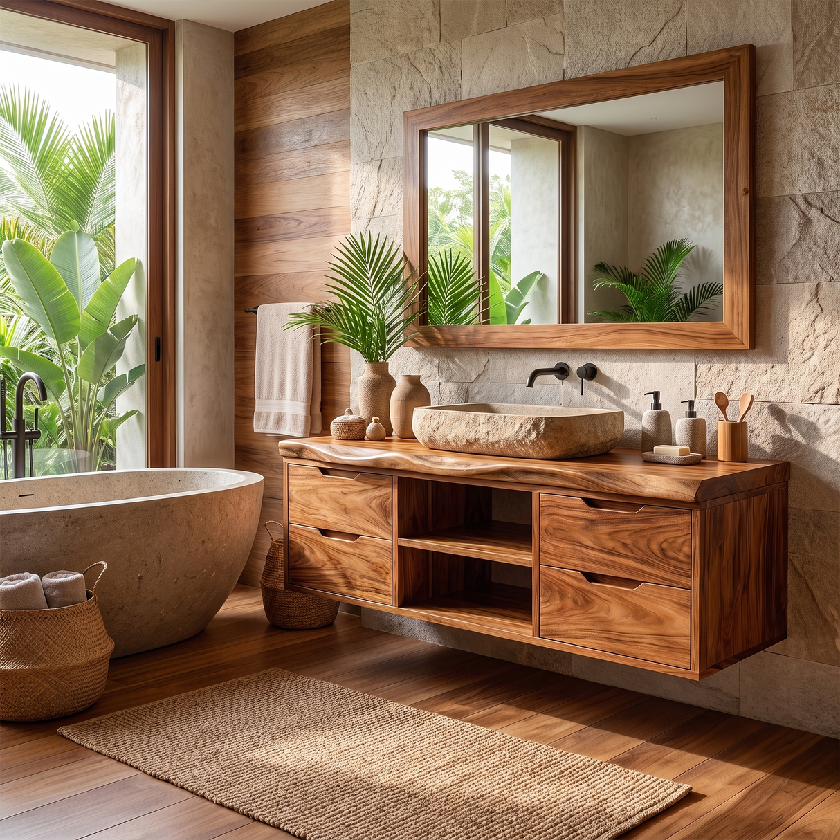 Transitional Bathroom Vanity Classic Luxury Suite