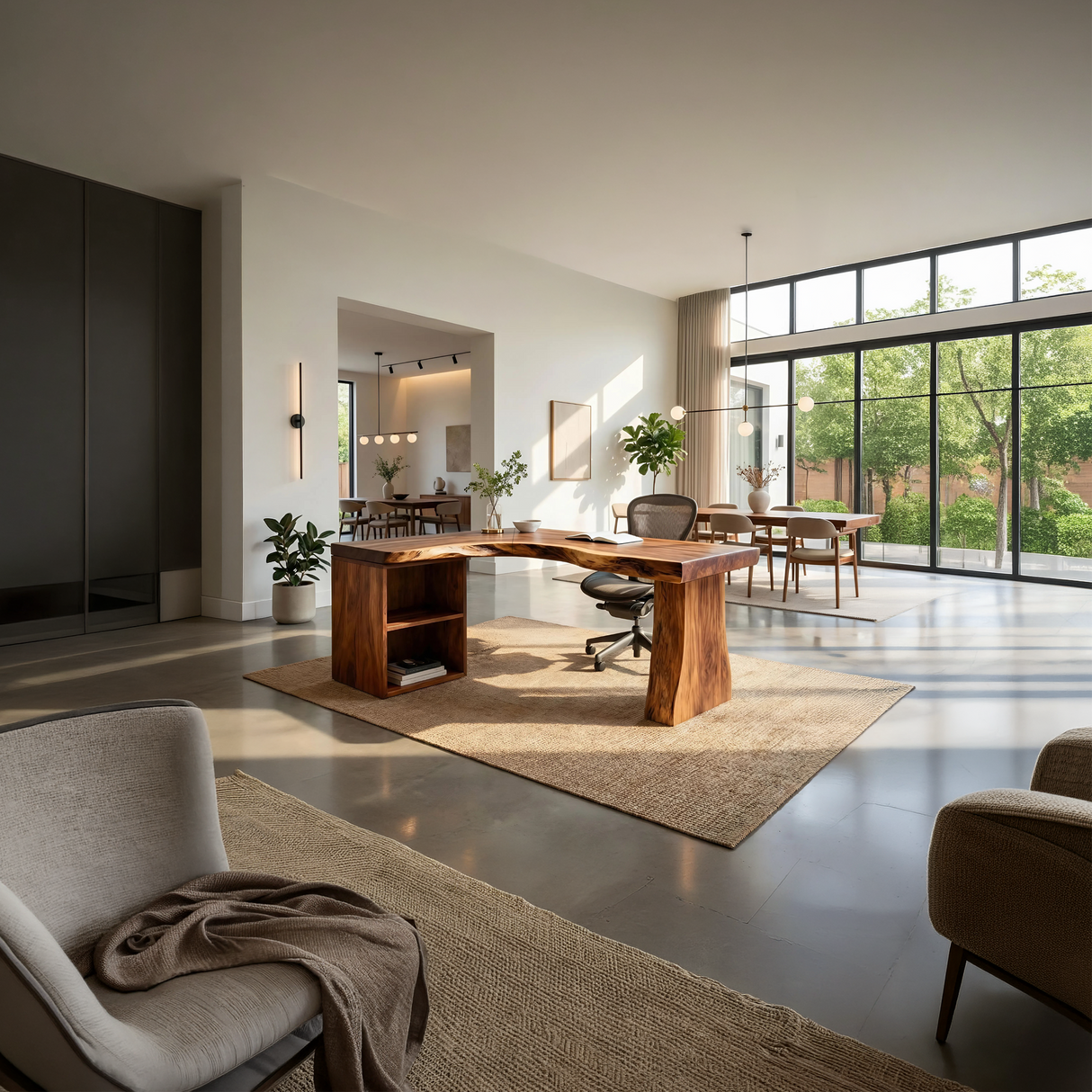 Modern L Shaped Desk For Seamless Corner Workspace