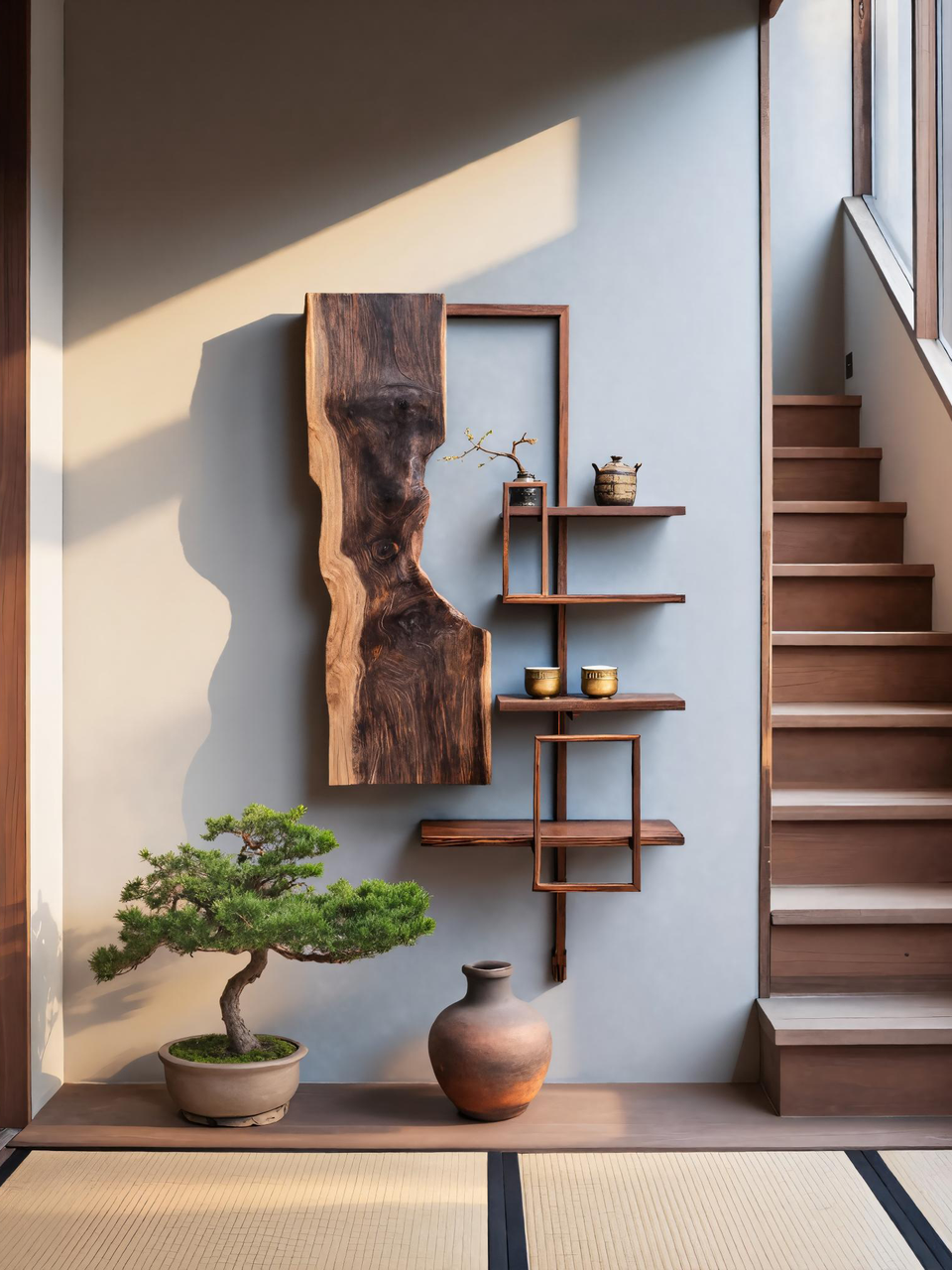 Inspired Live Edge Wall Shelf For Modern Interior Decor