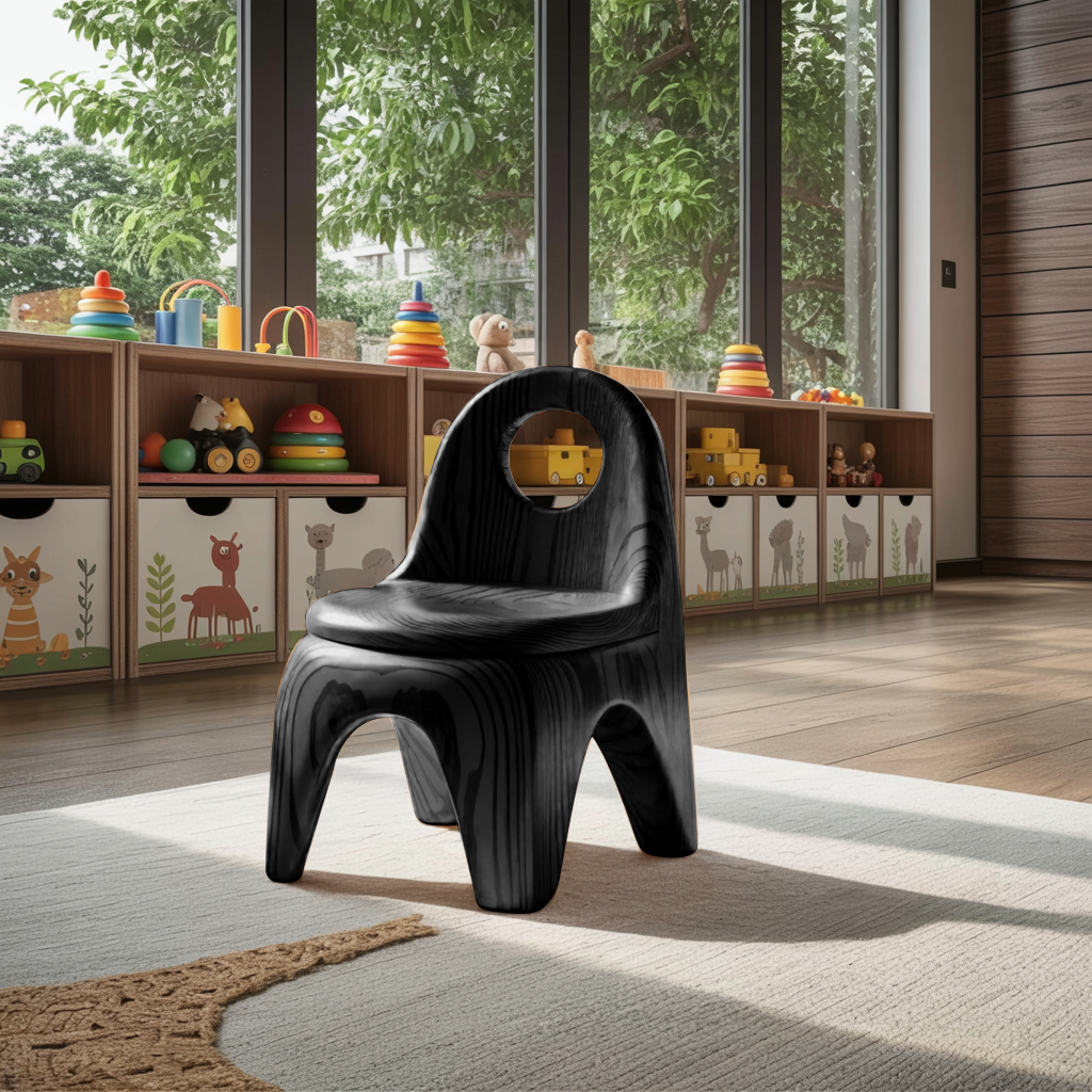 Montessori Toddler Chair Ergonomic Seat Playroom Or Preschool