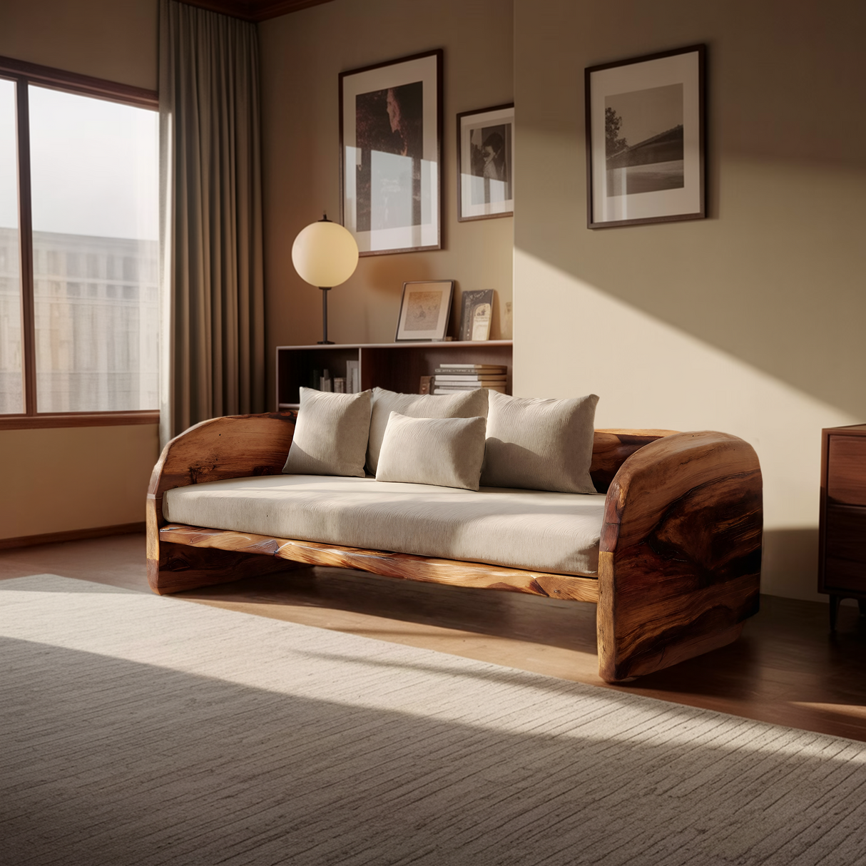 Organic Handcrafted Sofa For Living Room Furniture