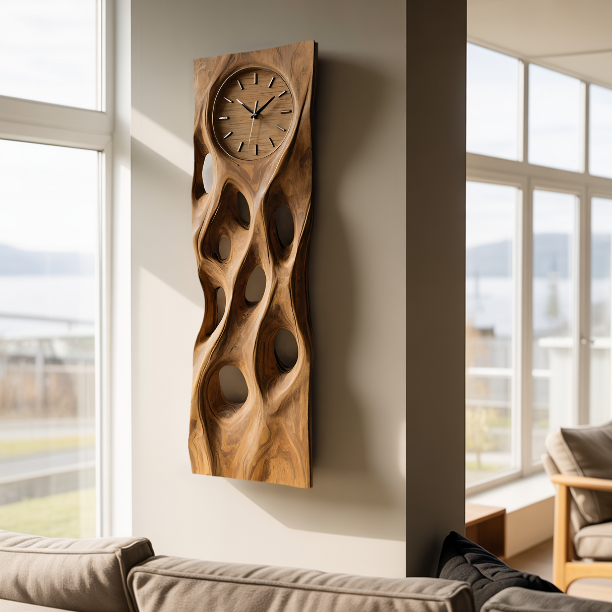 Minimalist Wall Clock For Living Room