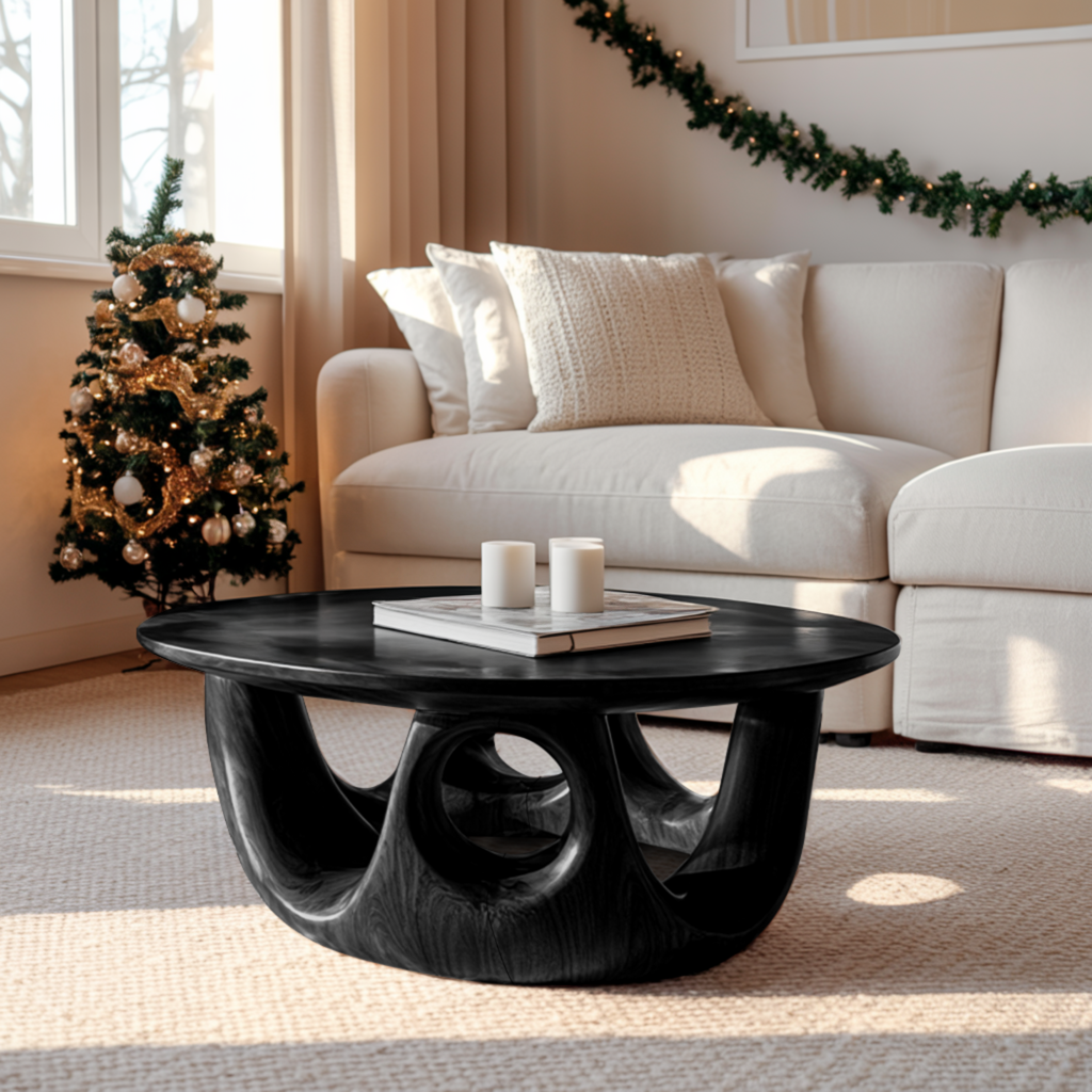 Mid Century Wooden Coffee Table For Stylish Living Room Furniture