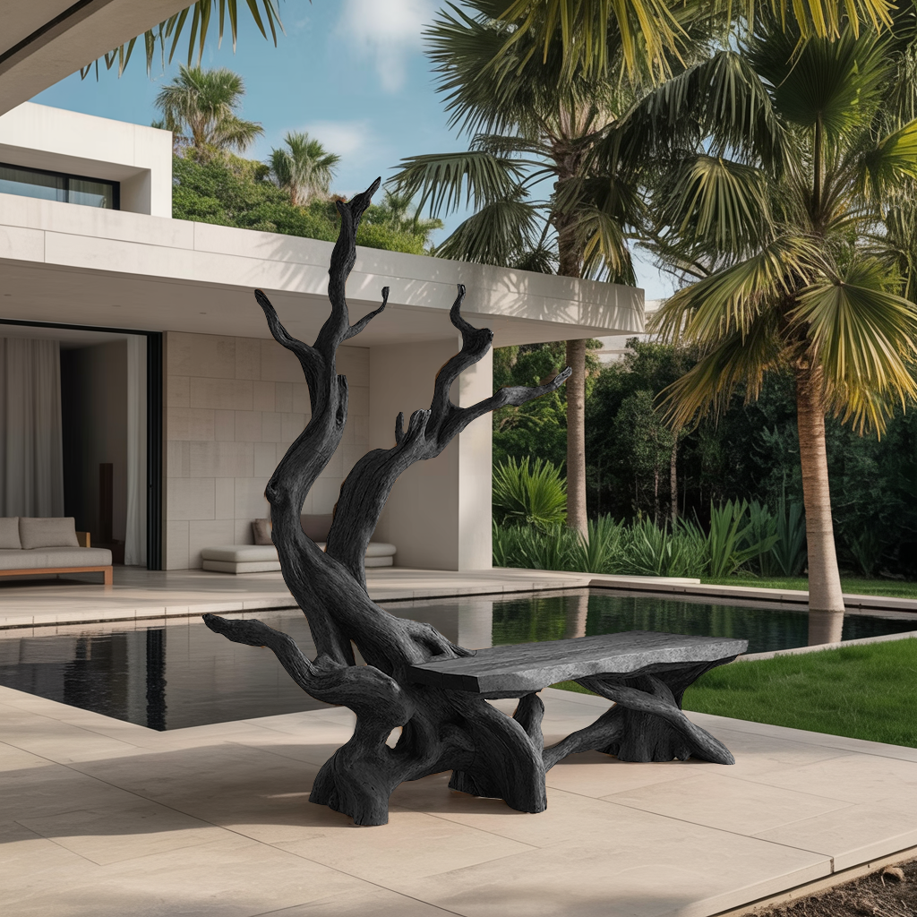 Mid Century Wooden Bench For Versatile Indoor Bench Solutions