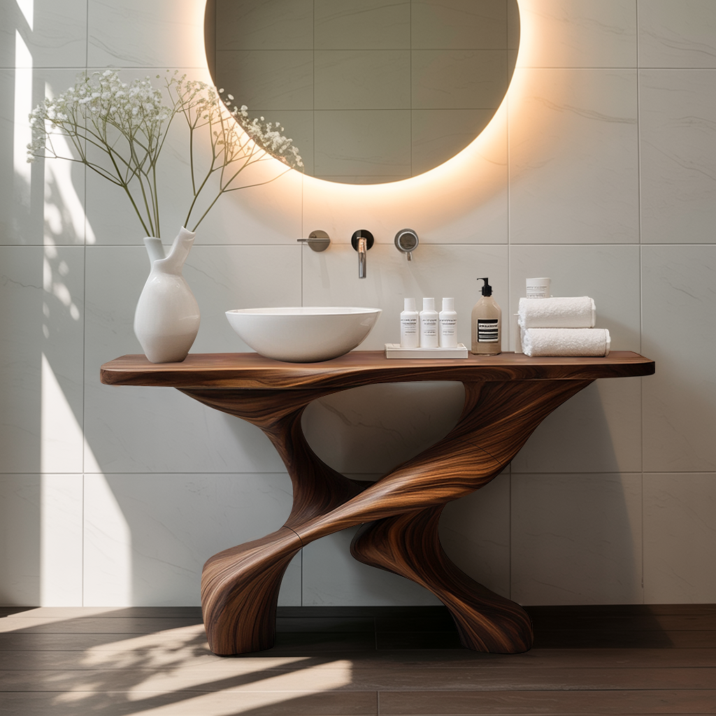 Handcrafted Vanity For Elegant Bathroom Furniture