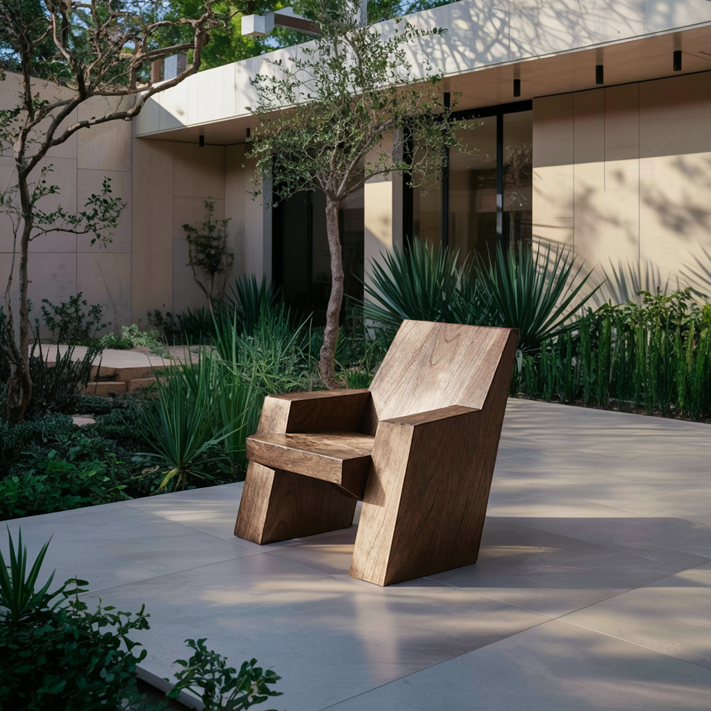 Rustic Accent Chair For Living Room Decor