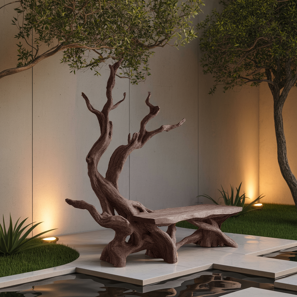 Mid Century Wooden Bench For Versatile Indoor Bench Solutions