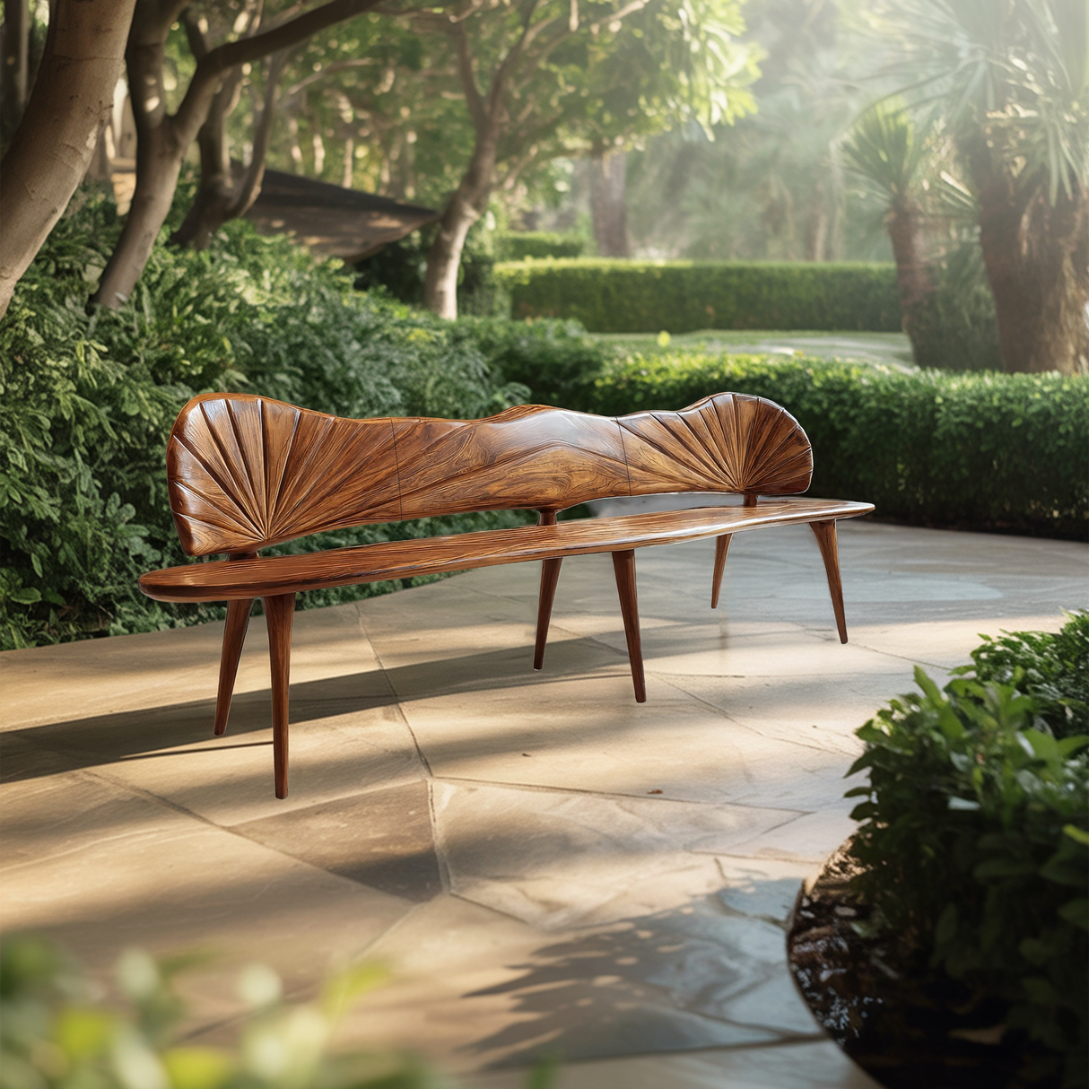 Rustic Wooden Entryway Bench For Hallway And Foyer