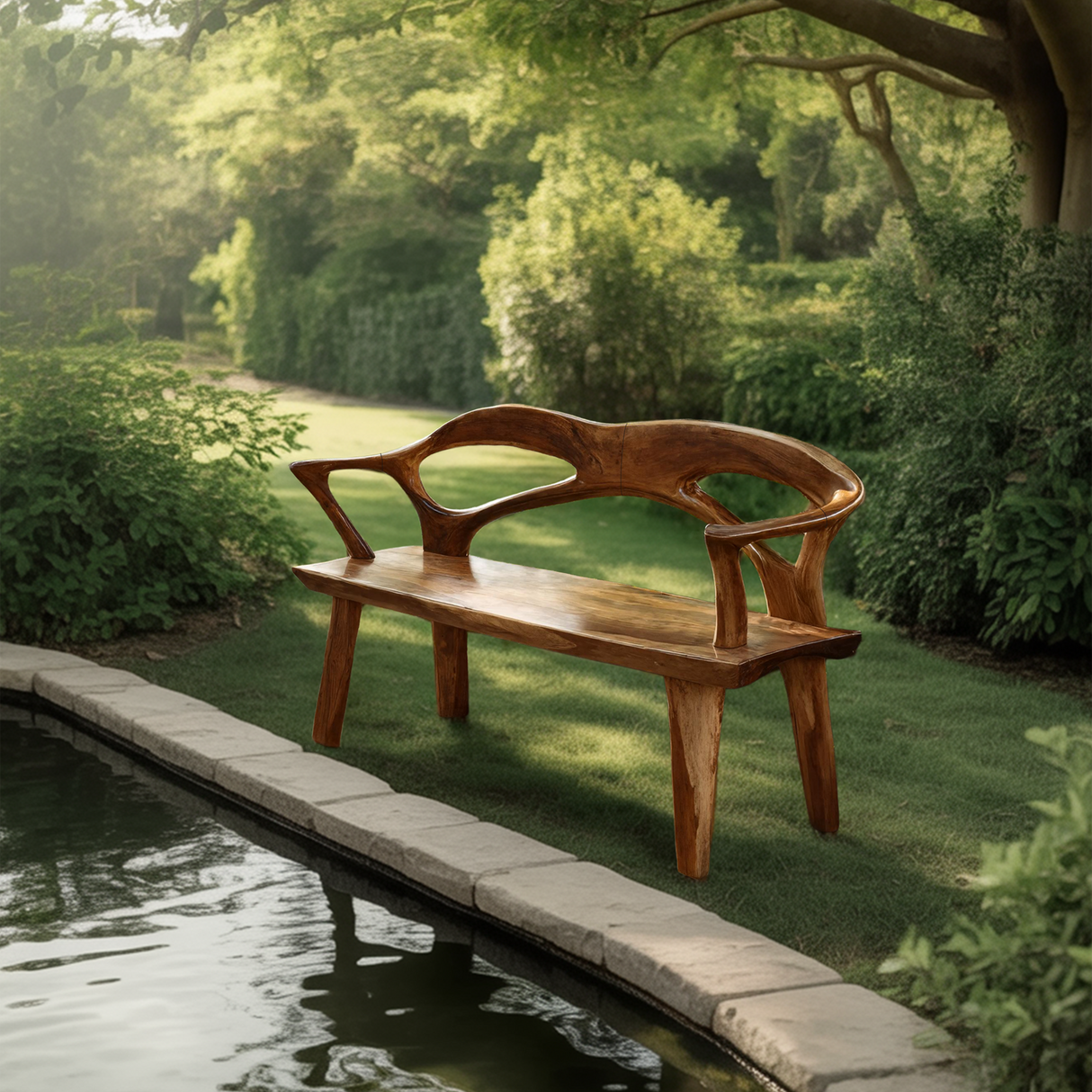 Live Edge Wood Bench For Entryway And Entry Hall