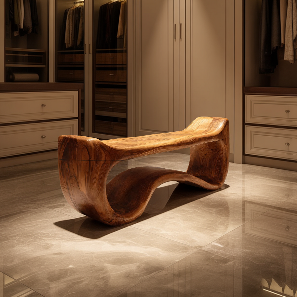 Live Edge Wood Entryway Bench For Farmhouse Style Homes