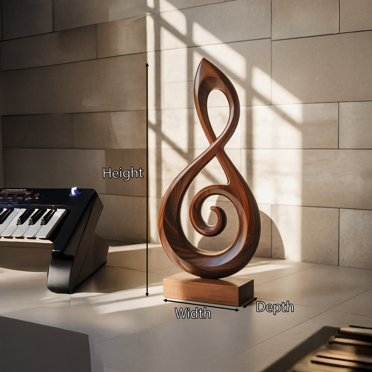 Rustic 3D Wood Art For Living Room Handmade Wall Panel