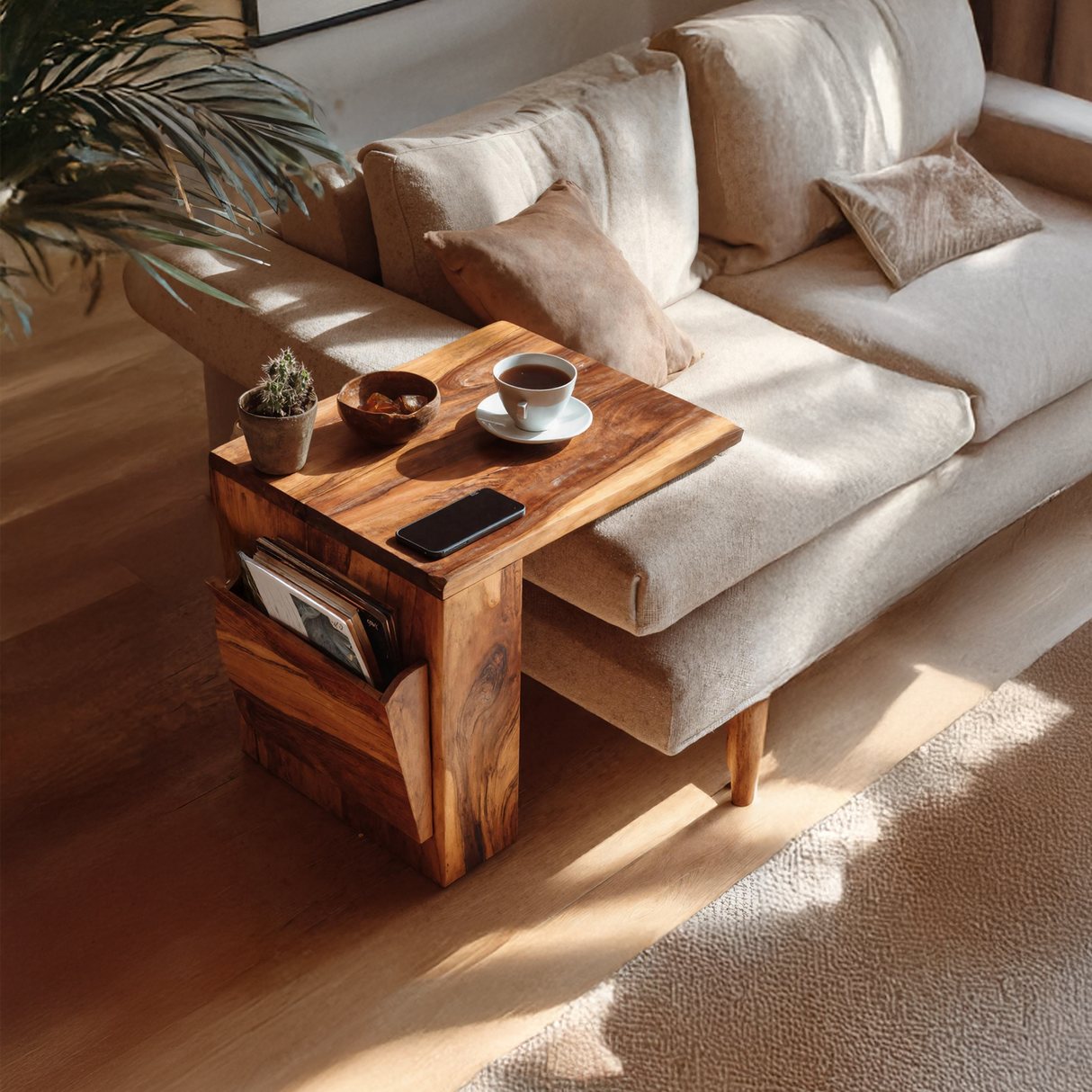 Farmhouse Modern Wooden Armrest For Furniture Design