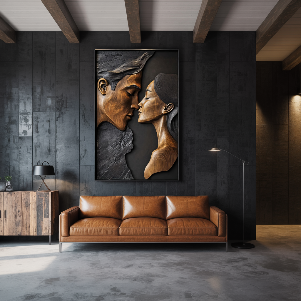 Farmhouse Wood Wall Sculpture For Entryway Decor Ideas