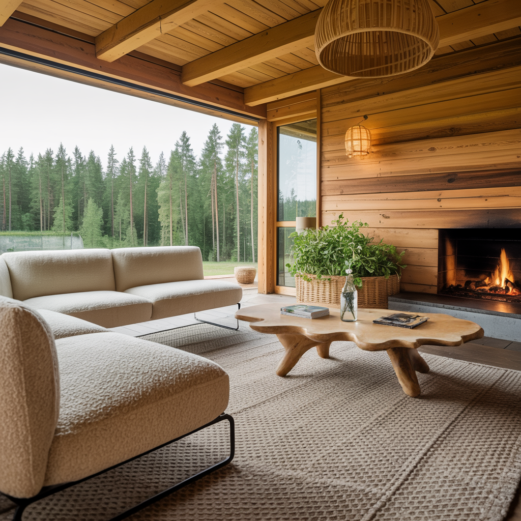 Handcrafted Low Table For Artisan Living Room