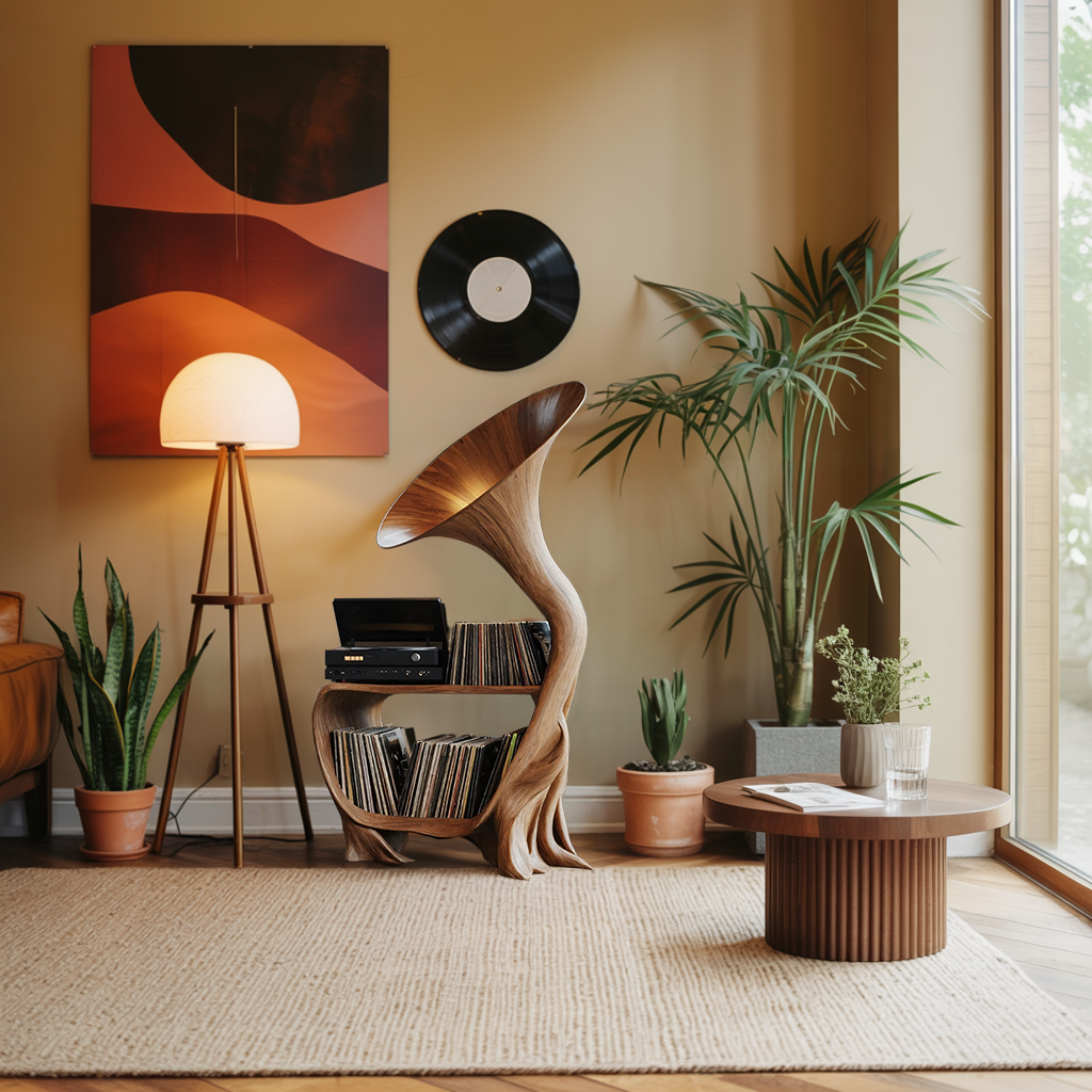 Mid Century Media Console For Bedroom Furniture
