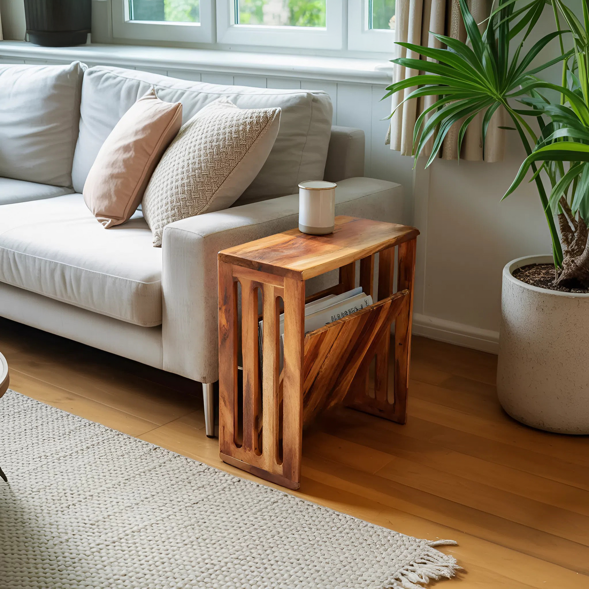 Modern Wooden Side Table For Living Room Furniture