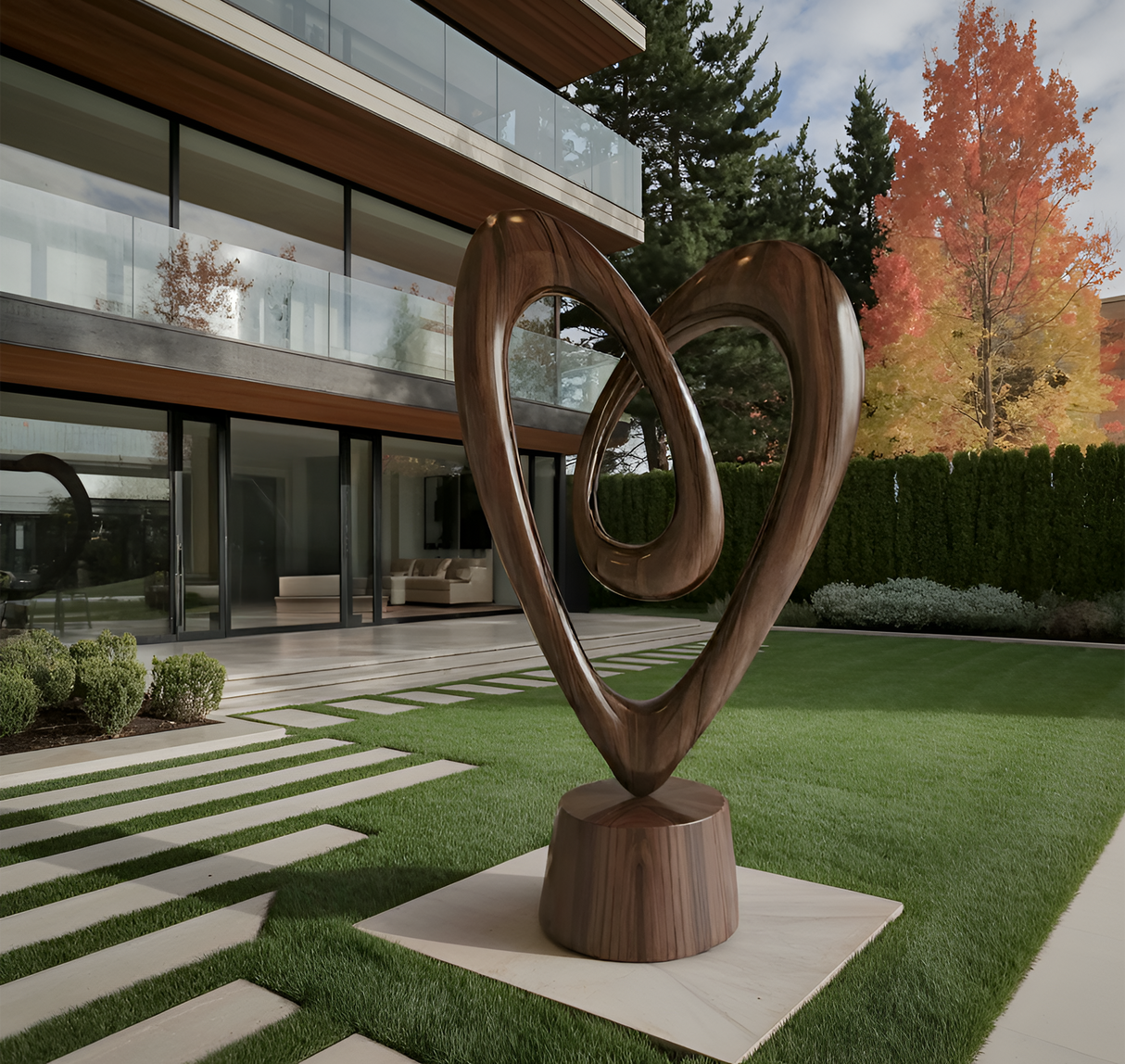 Rustic 3D Wood Art For Living Room Interior Wall Accent