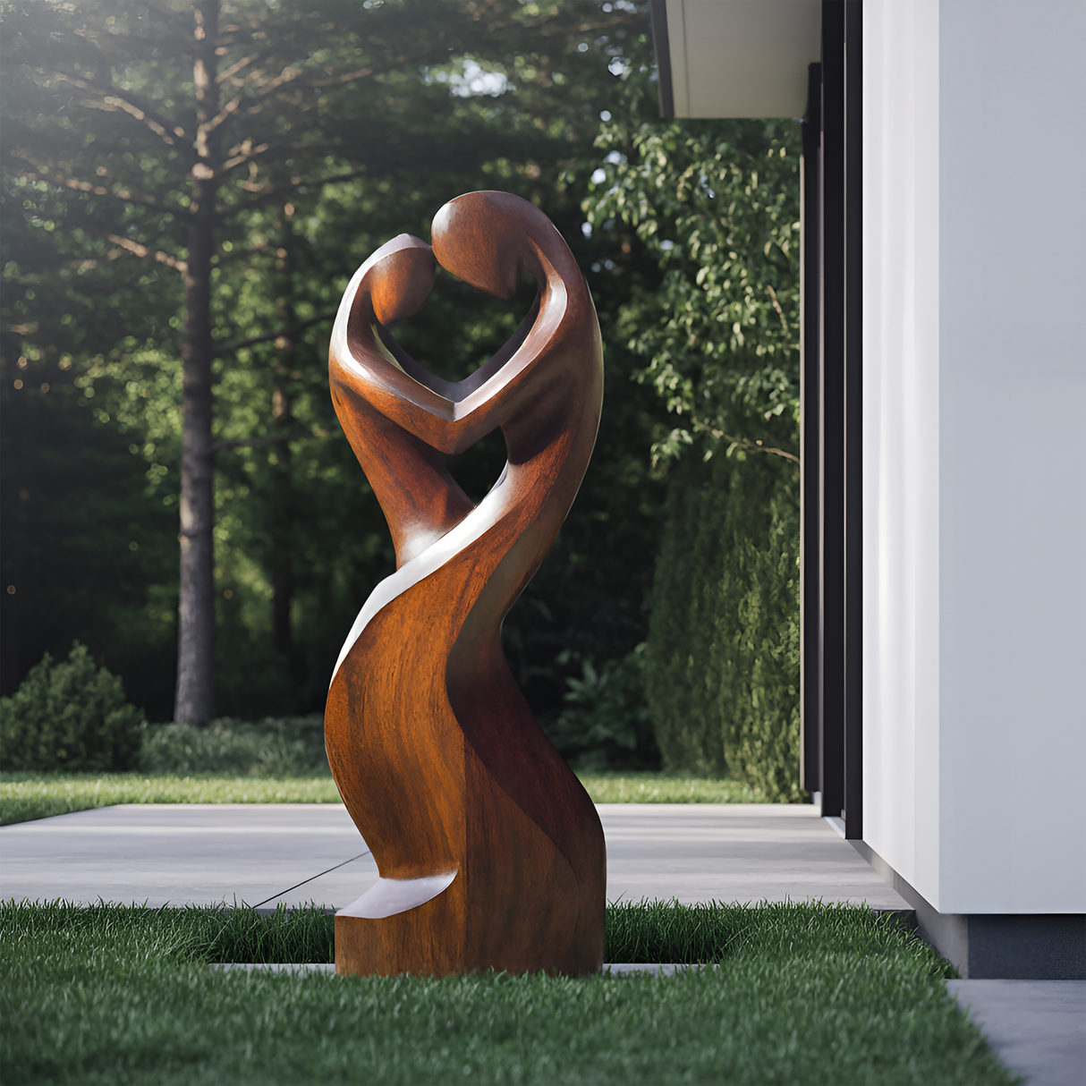 Handcrafted Abstract Sculpture For Furniture Wall Decor