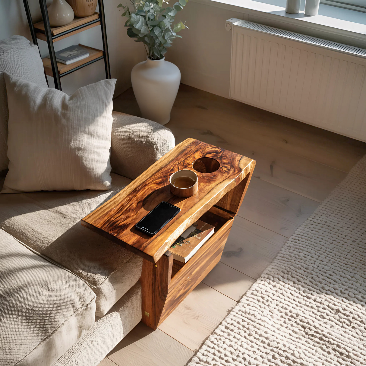 Farmhouse Solid Wood Armrest For Sofa Decor Ideas
