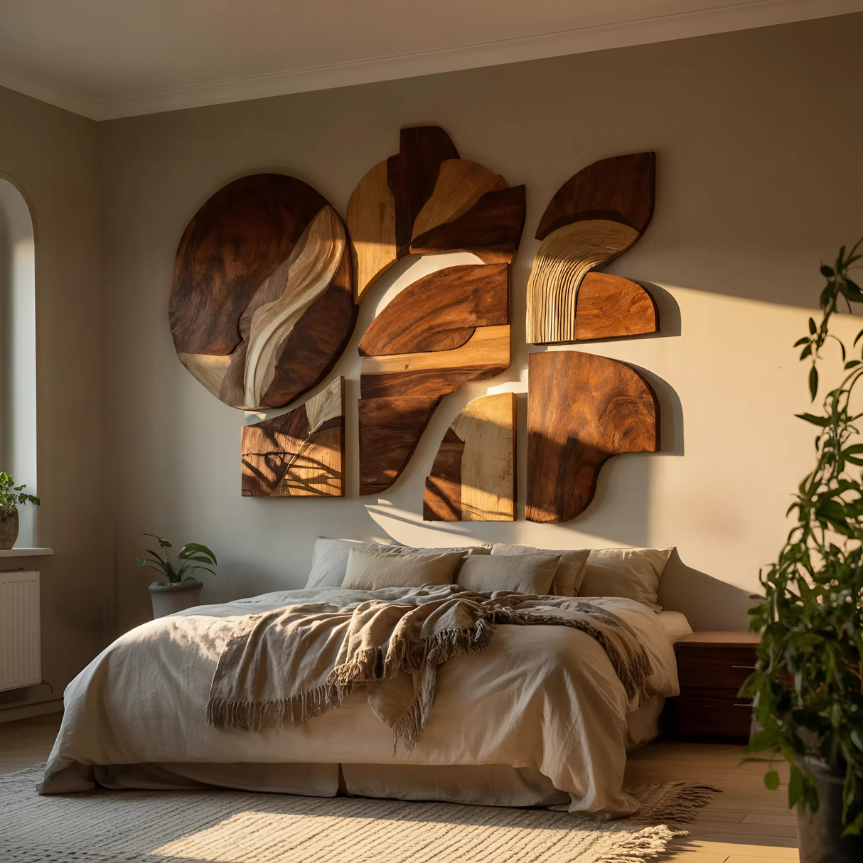 Farmhouse Wooden Wall Art Sculpture For Home Decor
