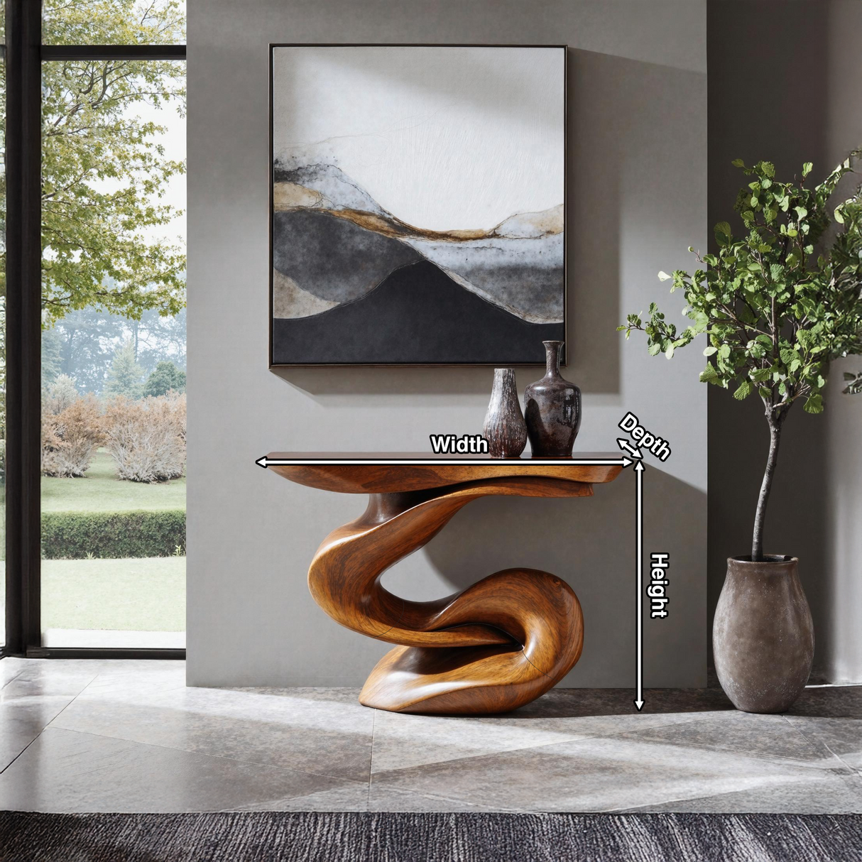 Handcrafted Accent Table Furniture Decor