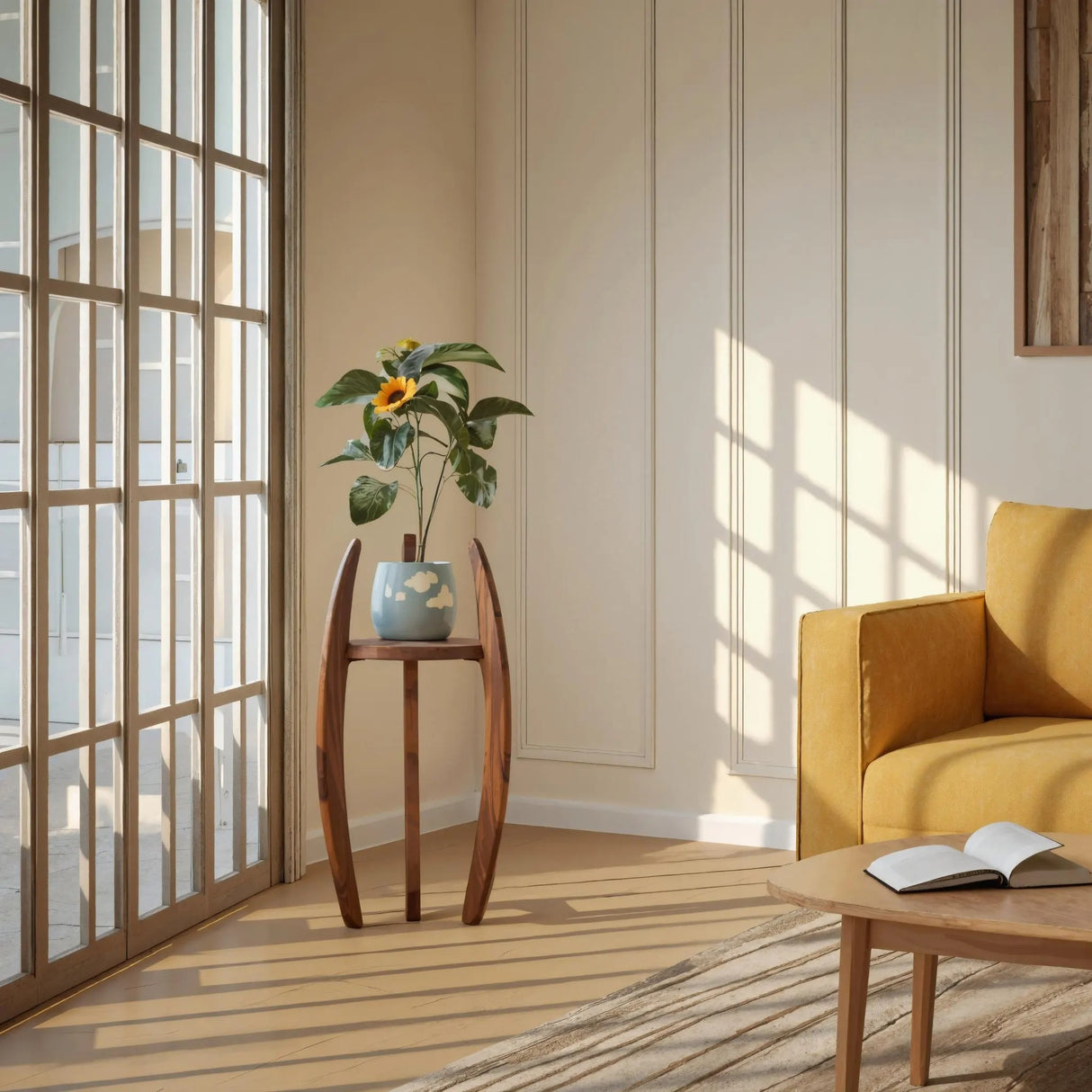 Modern Indoor Plant Stand For Flower Pot Display