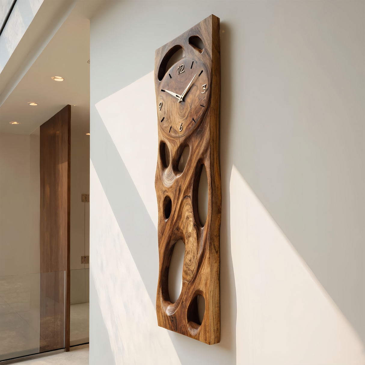 Contemporary Wall Clock For Living Room Interior