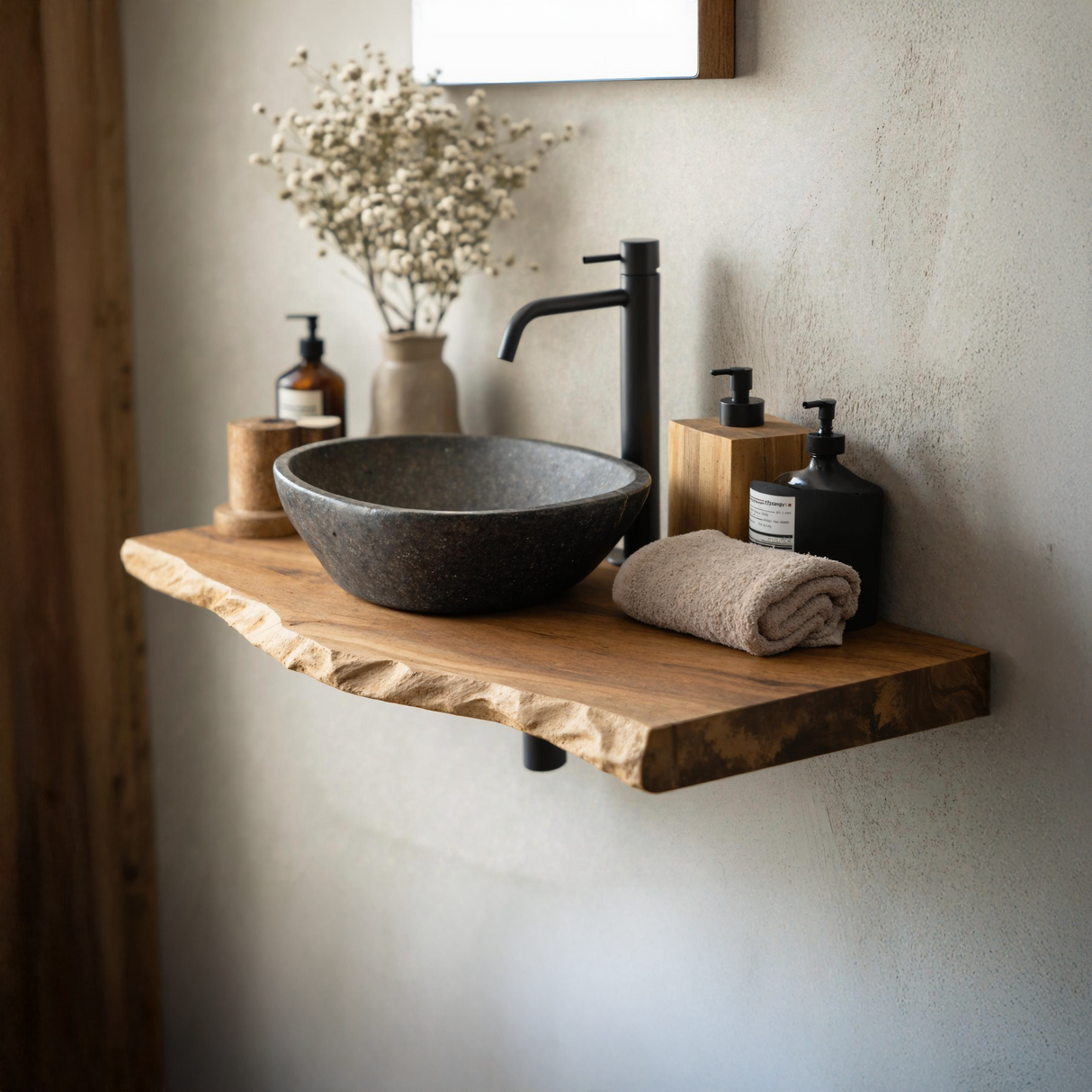 Mid Century Bathroom Vanity Decorating Ideas