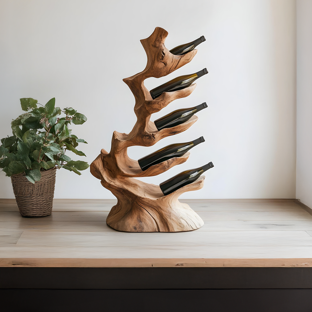 Rustic Wine Stand For Furniture Rustic Wood Display