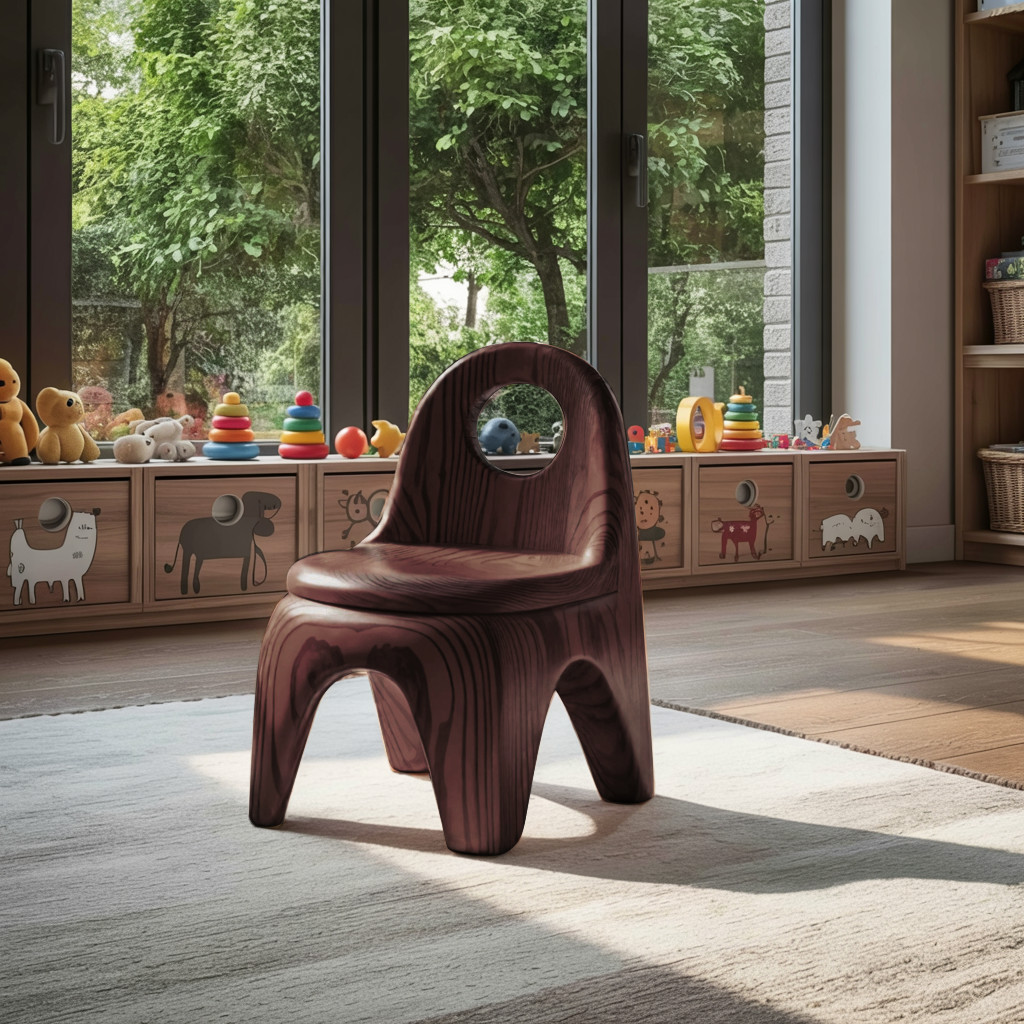 Montessori Toddler Chair Ergonomic Seat Playroom Or Preschool