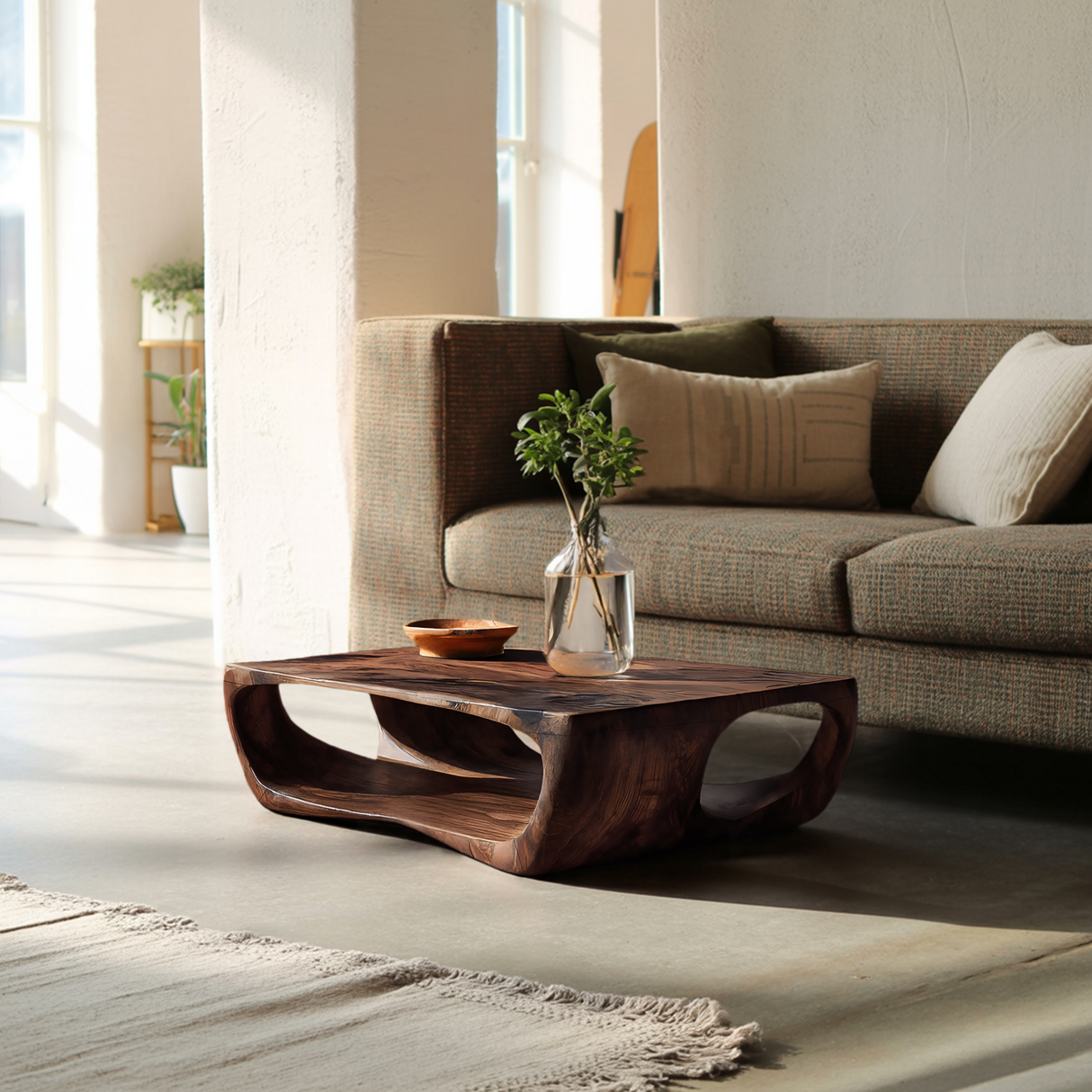 Modern Coffee Table Sculpture Design For Living Room