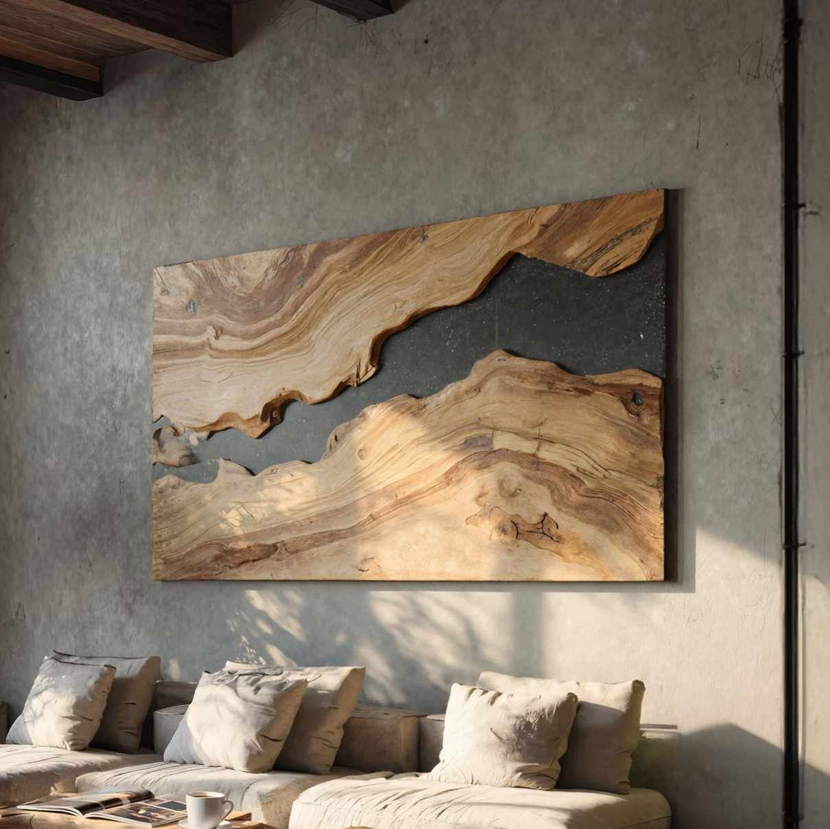 Farmhouse Solid Wood Wall Art For Entryway Decor