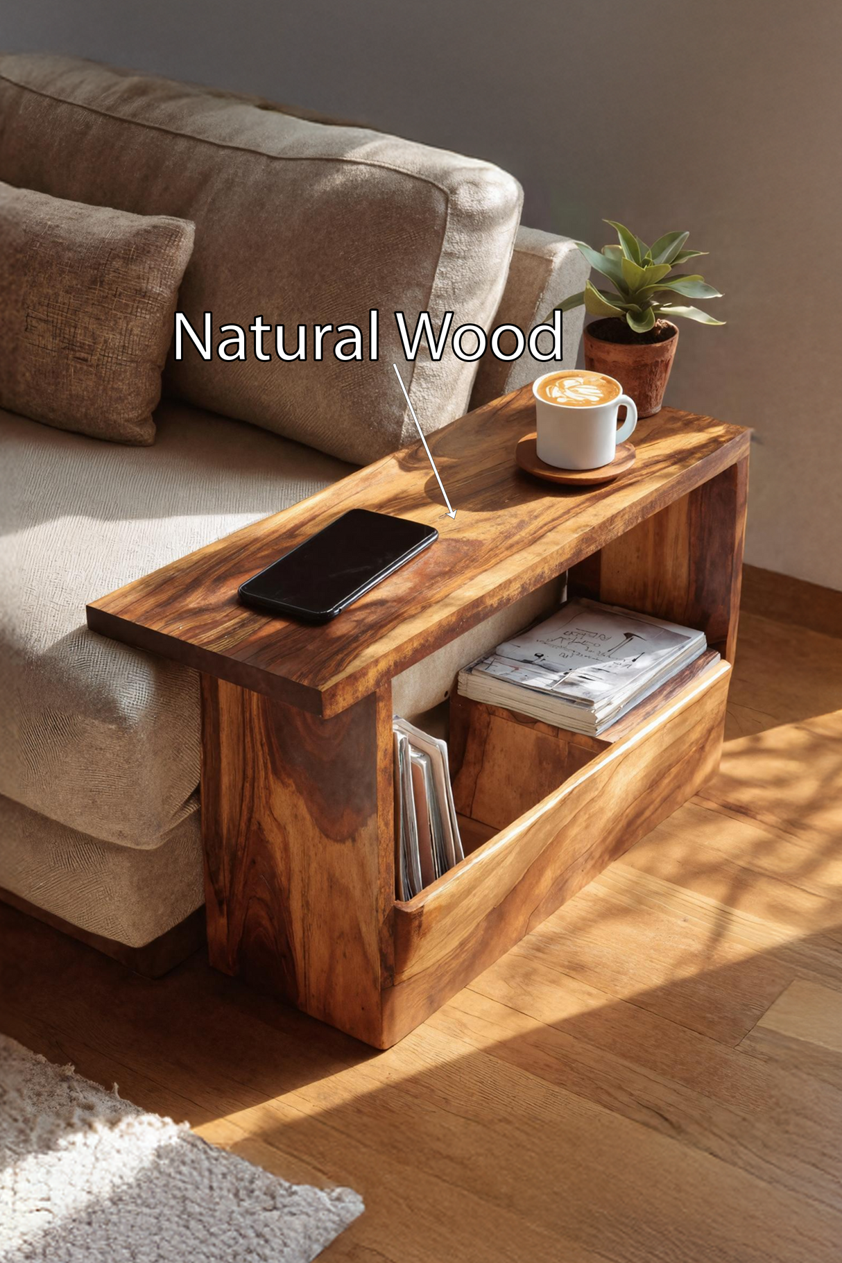 Mid Century Modern Side Table For Living Room Design