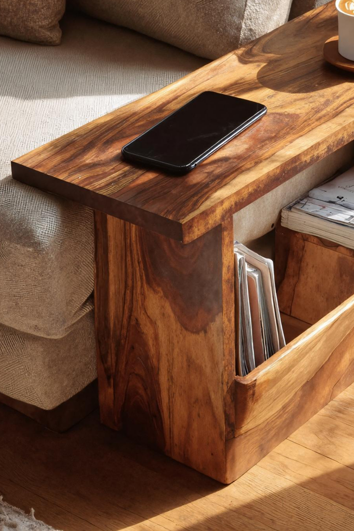 Mid Century Modern Side Table For Living Room Design