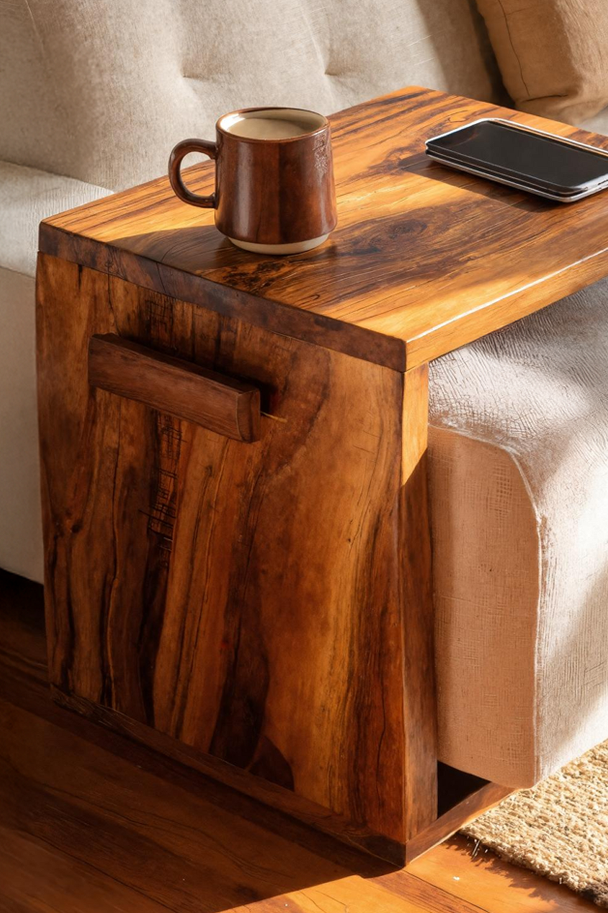 Mid Century Modern Armrest For Wooden Furniture Decor