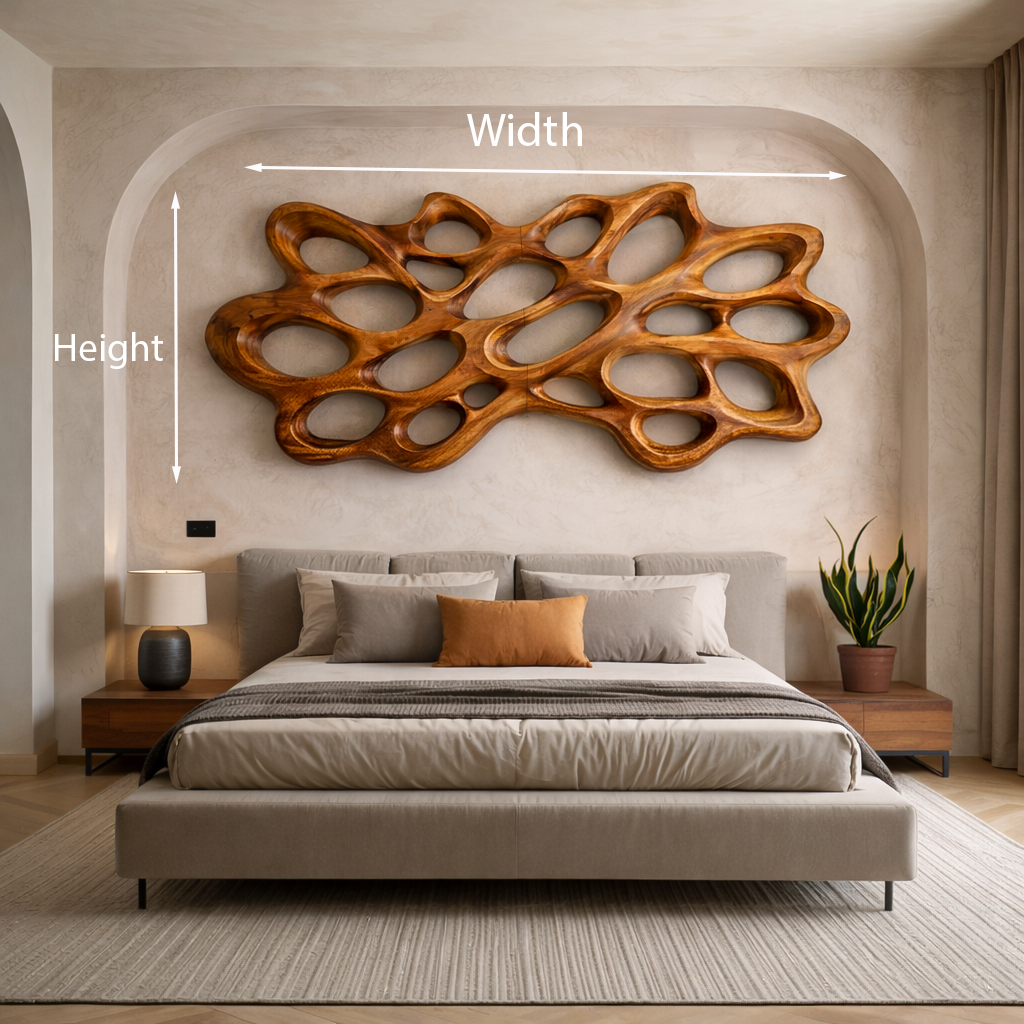 Contemporary Wood Wall Art For Bedroom Wall