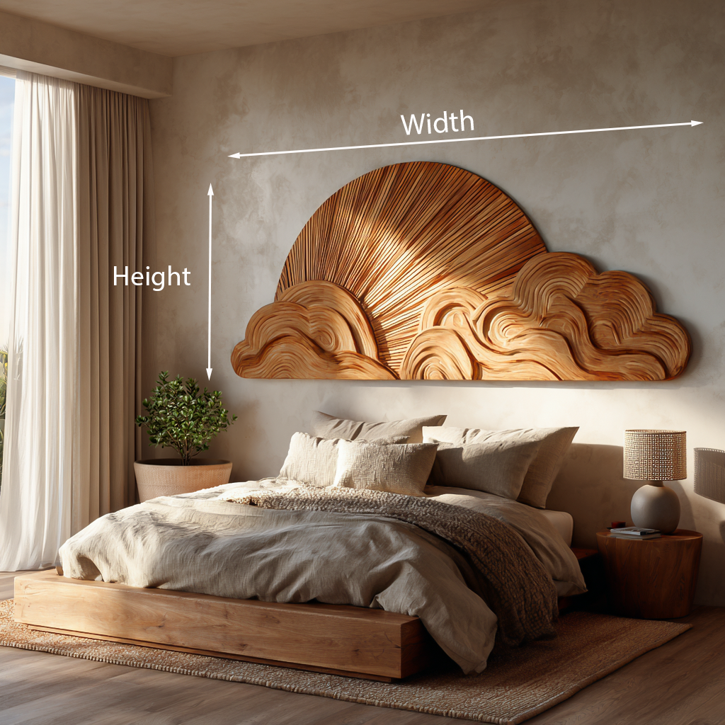 Contemporary Wooden Cloud Wall Art For Wall Decor