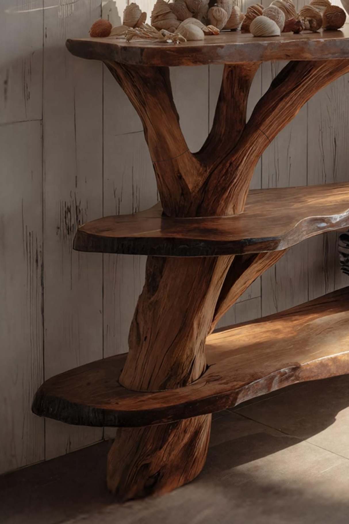 Modern Handcrafted Live Edge Bathroom Vanity For Elegant Bathroom Decor