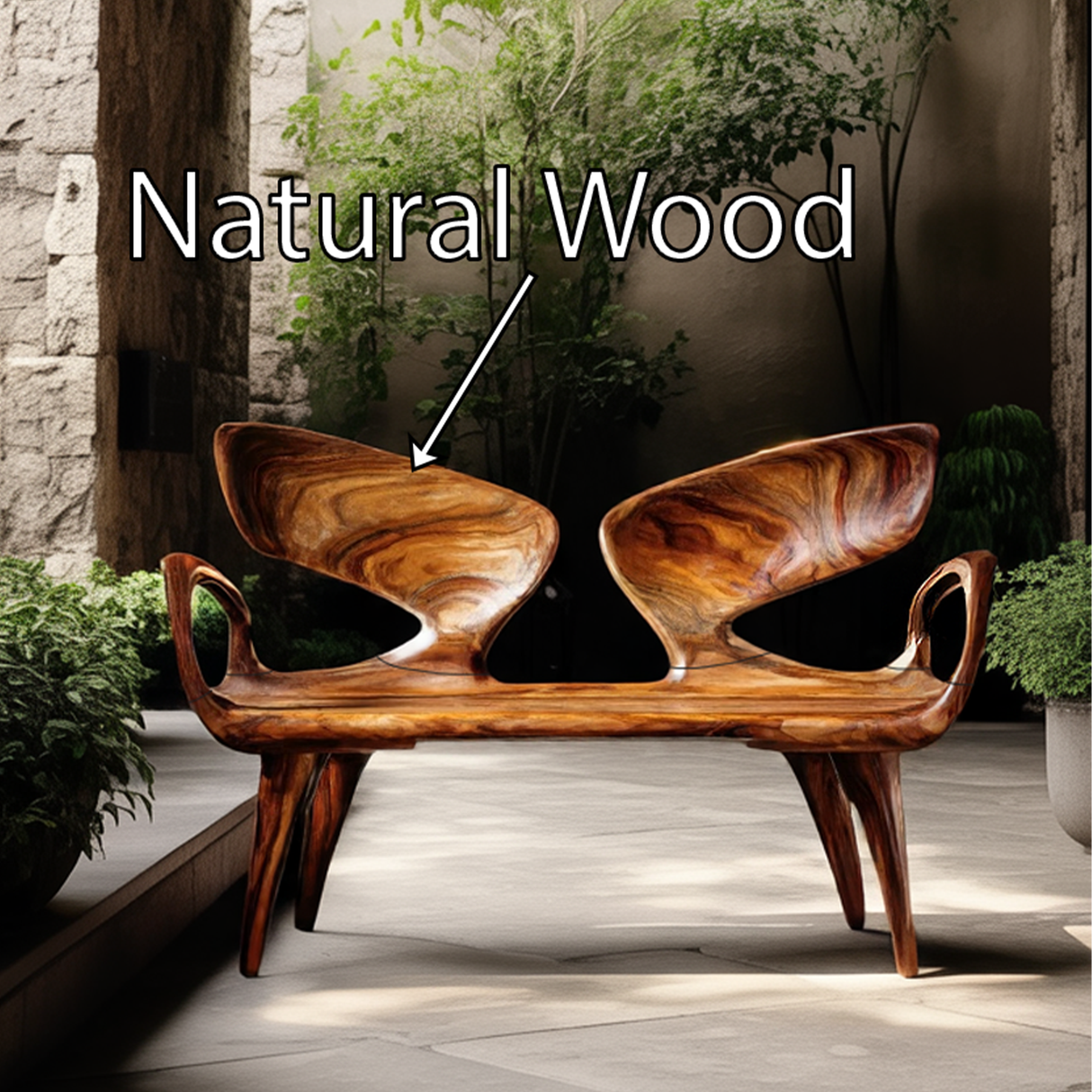 Rustic Solid Wood Entryway Bench For Modern Home Interiors