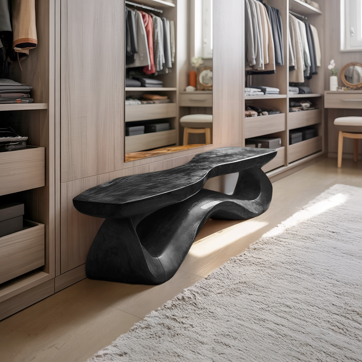 Solid Wood Live Edge Bench For Entryway Furniture Accent