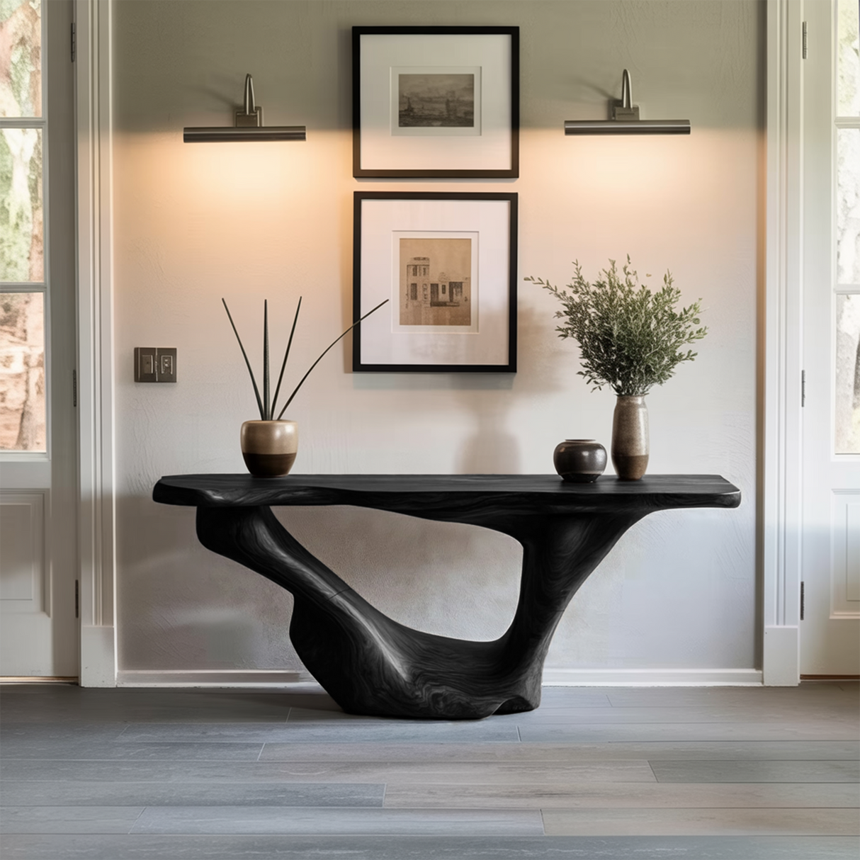 Mid Century Accent Table For Living Room