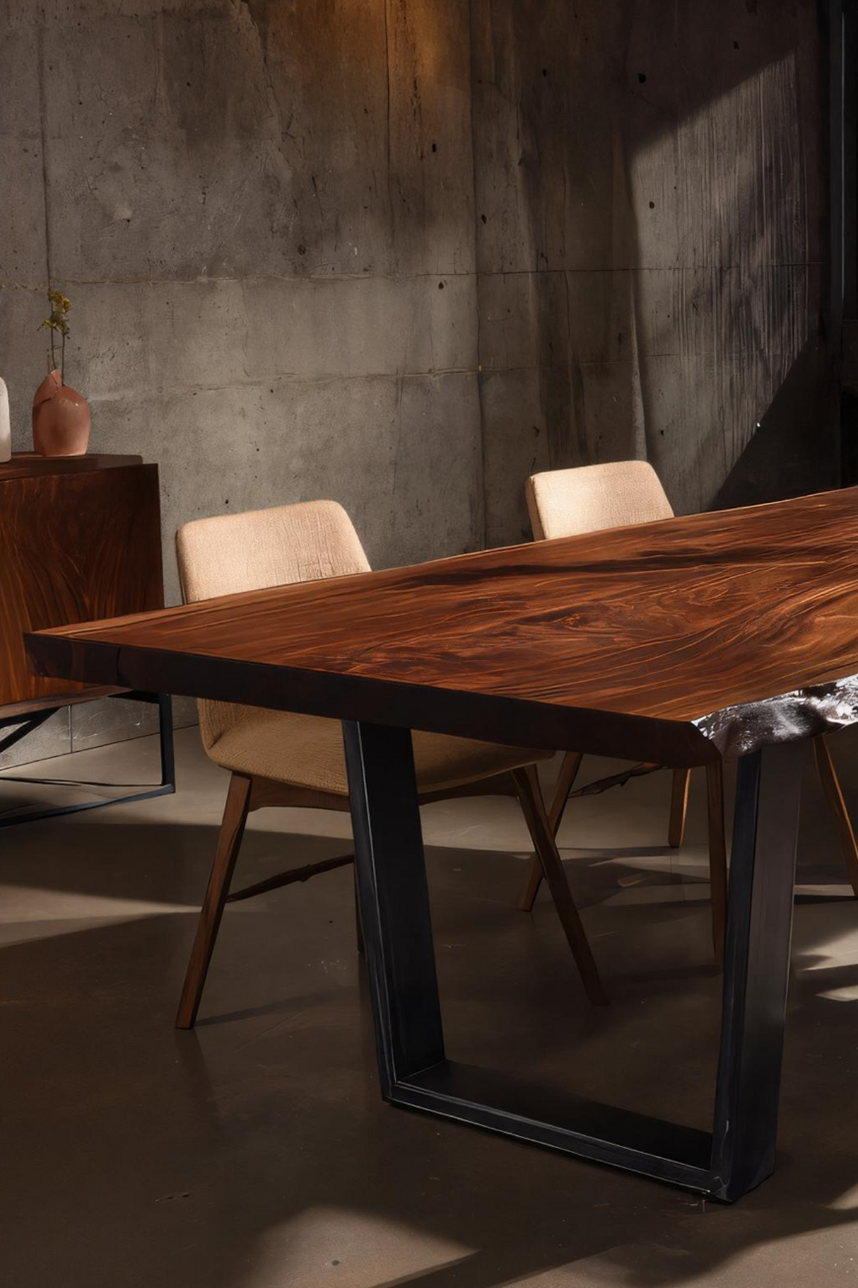 Dining Room Farmhouse Solid Wood Dining Table Warm Grain