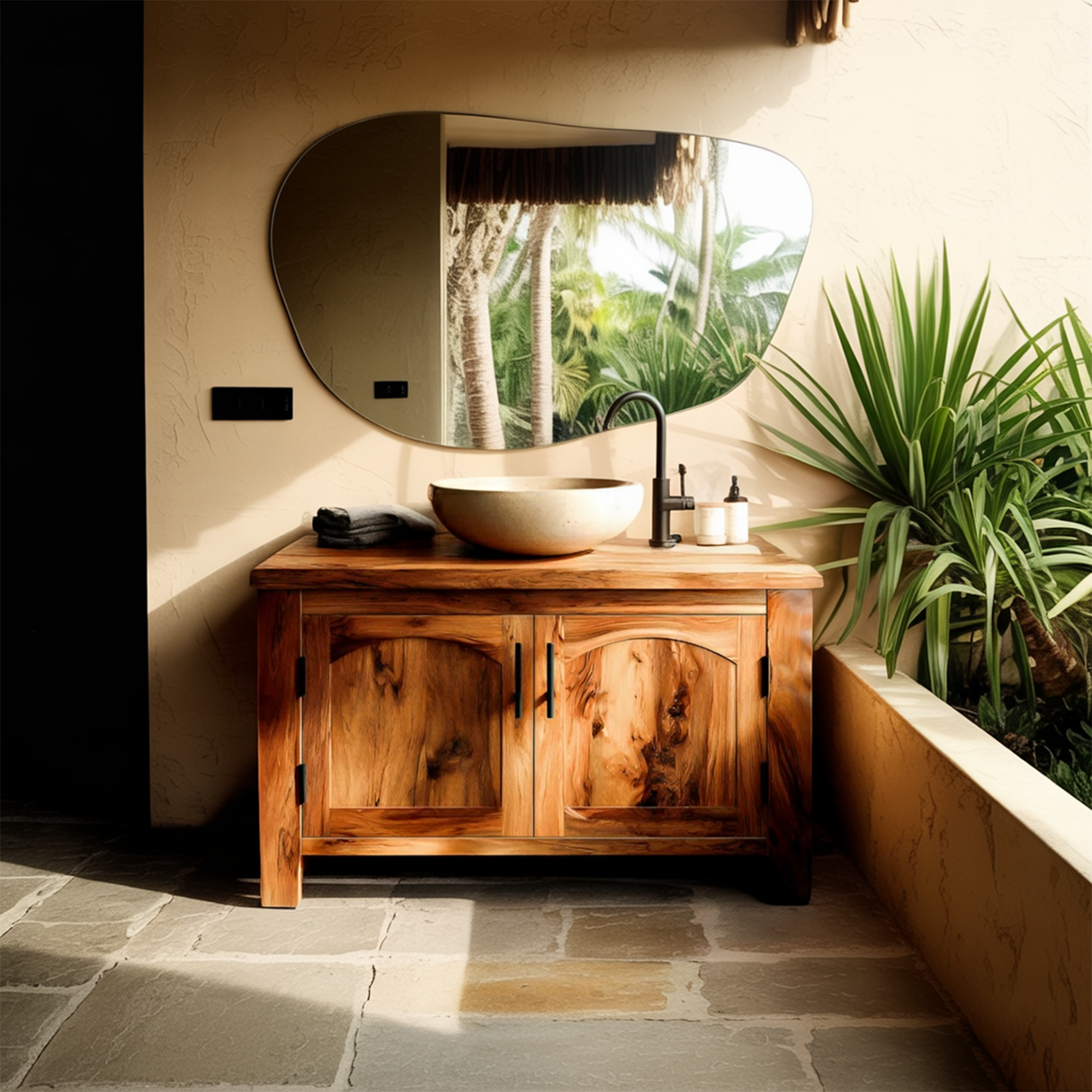 Contemporary Bathroom Vanity For Spa Or Bathroom Design