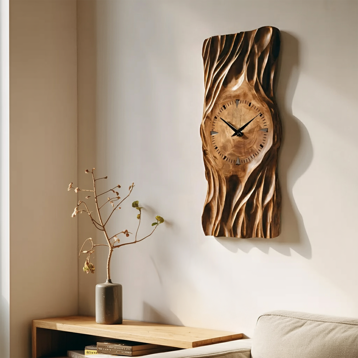Modern Minimal Wall Clock For Living Room