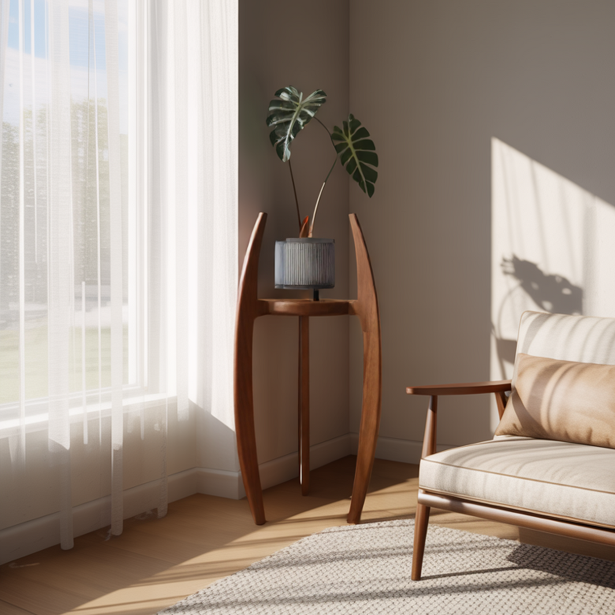 Modern Indoor Plant Stand For Flower Pot Display