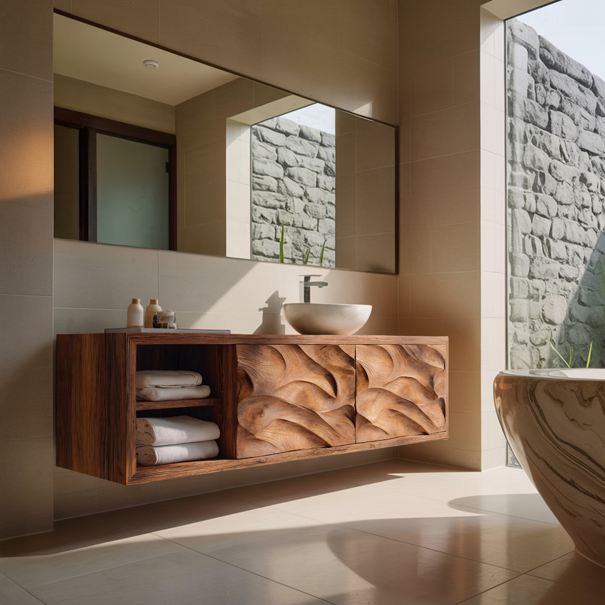 Modern Bathroom Vanity For Bathroom Interior