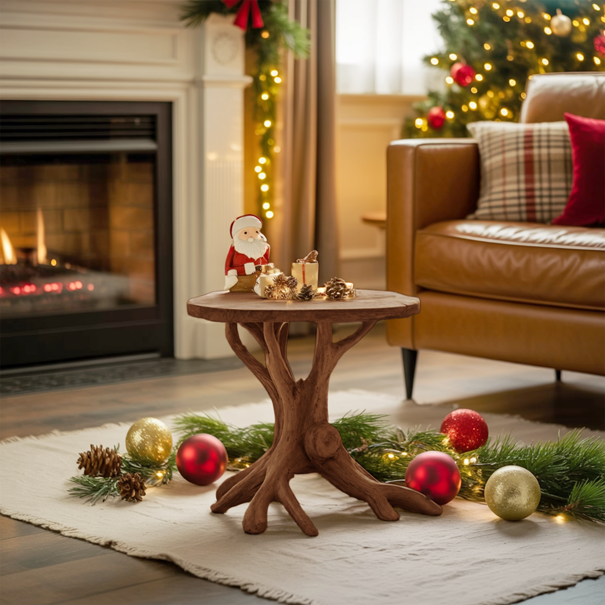 Mid Century Wooden End Table For Furniture Decor Festive Inspiration