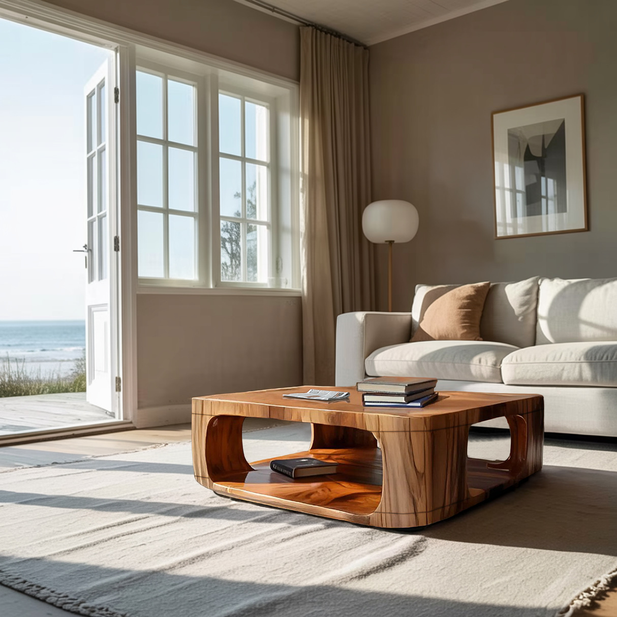 Elegant Handmade Coffee Table For Stylish Interiors